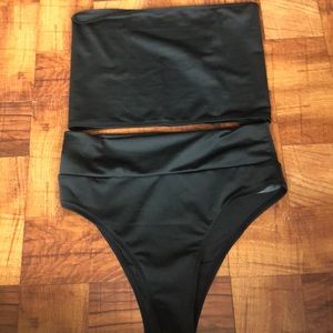 Black bathing suit